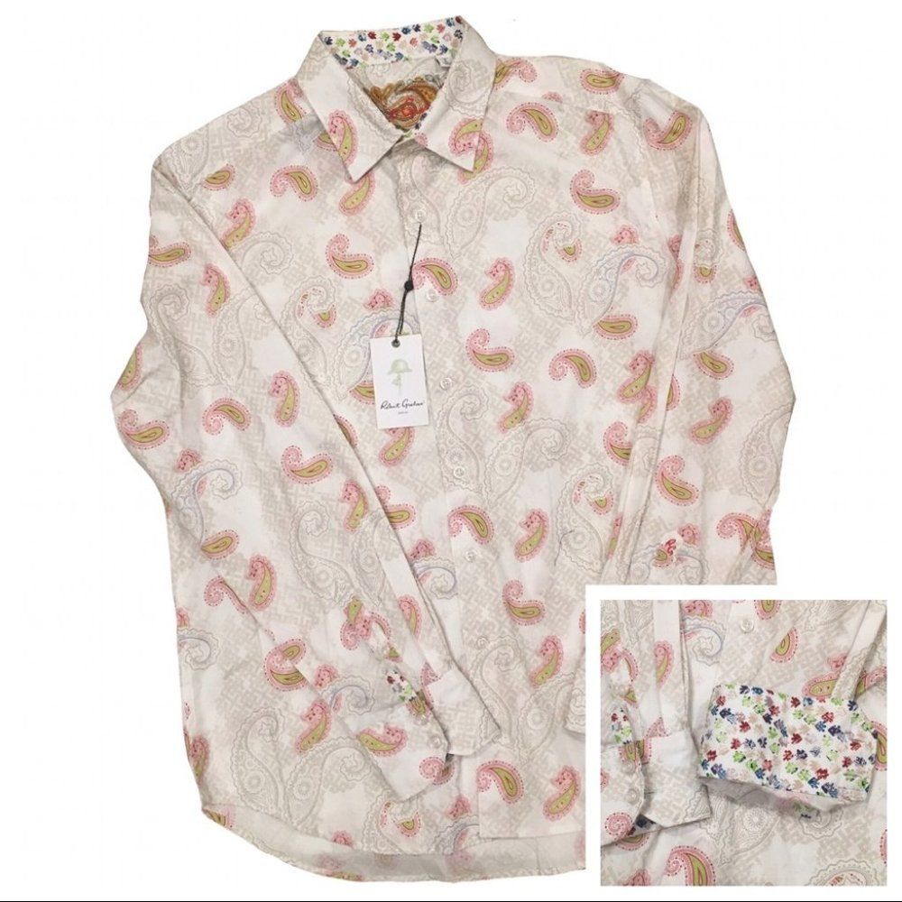 Robert Graham Hendon Paisley Shirt NWT